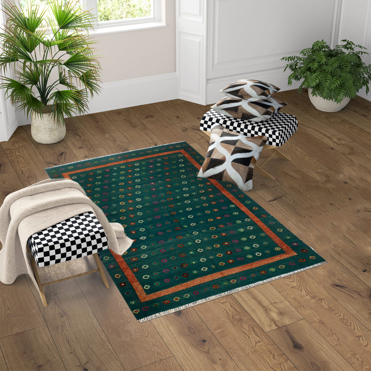 Berjista-Woolen-Tiber-Kilim-Rug